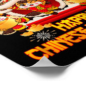 Happy Chinese New Year 2026 Year Of The Horse Kid Poster (Ecke)