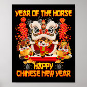 Happy Chinese New Year 2026 Year Of The Horse Kid Poster (Vorne)
