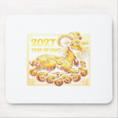 Happy Chinese New Year 2027 - Lunar New Year Goat  Mousepad (Vorne)