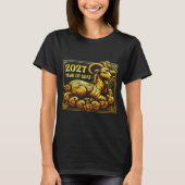 Happy Chinese New Year 2027 - Lunar New Year Goat T-Shirt (Vorderseite)