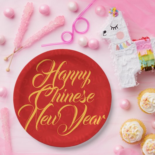 Happy Chinese New Year 20XX Pappteller (Party)