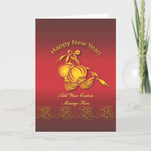 Happy Chinese New Year! Feiertagskarte