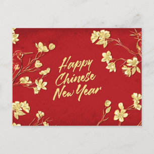 Happy Chinese New Year Feiertagspostkarte