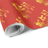 Happy Chinese New Year Geschenkpapier (Rolleneckpunkt)