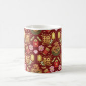 Happy Chinese New Year Gift Idea Kaffeetasse (Mittel)