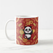 Happy Chinese New Year Gift Kaffeetasse (Links)
