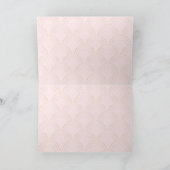 Happy Chinese New Year Gold Frame Dekoration Karte (Innenseite)