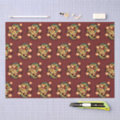 Happy Chinese New Year Moderne Asian Muster Seidenpapier (Handwerk)