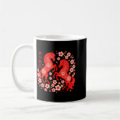 Happy Chinese New Year Of The Horse 2026 Lunar New Kaffeetasse (Links)