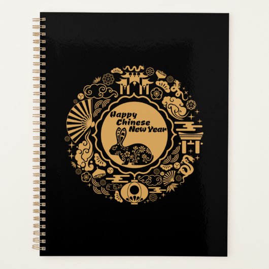 Happy Chinese New Year of the Rabbit Planer (Vorderseite)