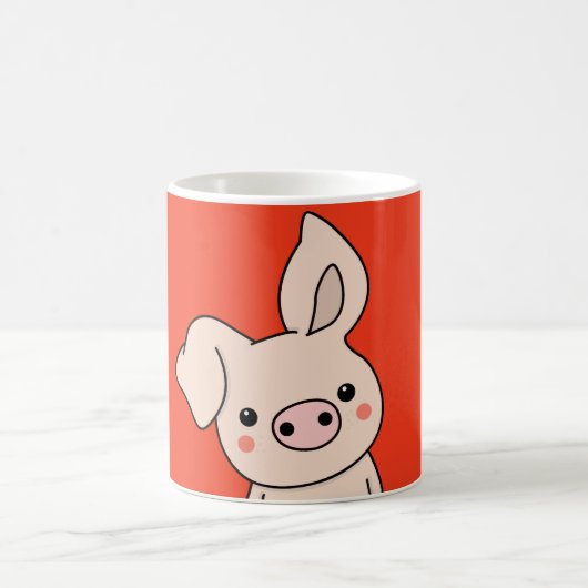 Happy Chinese New Year - Pig Kaffeetasse (Mittel)