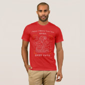Happy Chinese New Year T-Shirt (Vorne ganz)