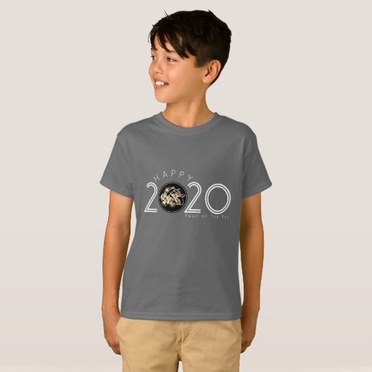 Happy Chinese Rat New Year 2020 Kids T - Shirt (Vorne ganz)