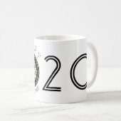 Happy Chinese Rat New Year 2020 White Tasse 1 (VorderseiteRechts)