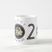 Happy Chinese Rat New Year 2020 White Tasse 1 (Mittel)