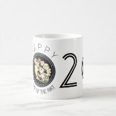 Happy Chinese Rat New Year 2020 White Tasse 4 (Mittel)