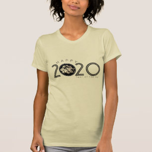 Happy Chinese Rat New Year 2020 Women T - Shirt 1