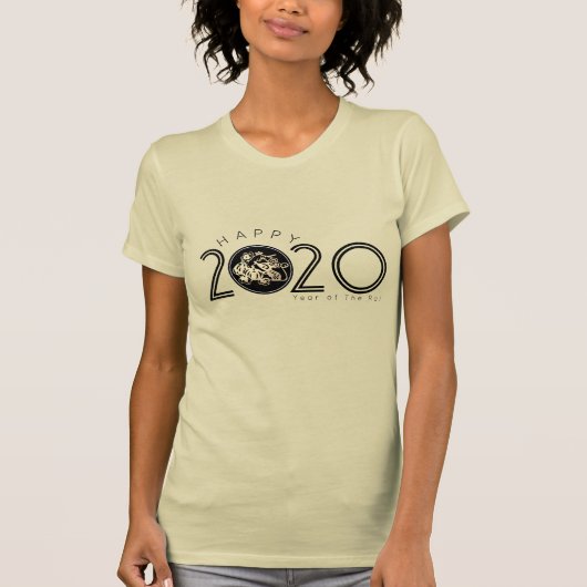 Happy Chinese Rat New Year 2020 Women T - Shirt 1 (Vorderseite)