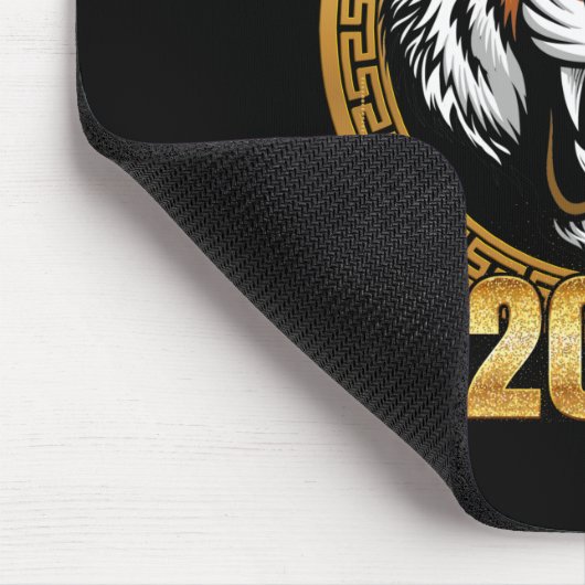 Happy Chinesisch Neujahr 2022 Jahr des Tiger Mousepad (Ecke)