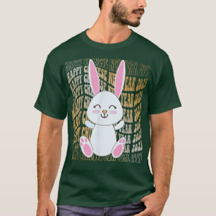 Happy Chinesisch Neujahr 2023 Jahr der Kaninchenki T-Shirt