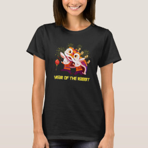 Happy Chinesisch Neujahr 2023 Jahr des Kaninchen L T-Shirt