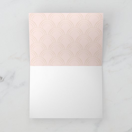 Happy Chinesisch Neujahrsblumen Dekoration Karte (Innenseite)