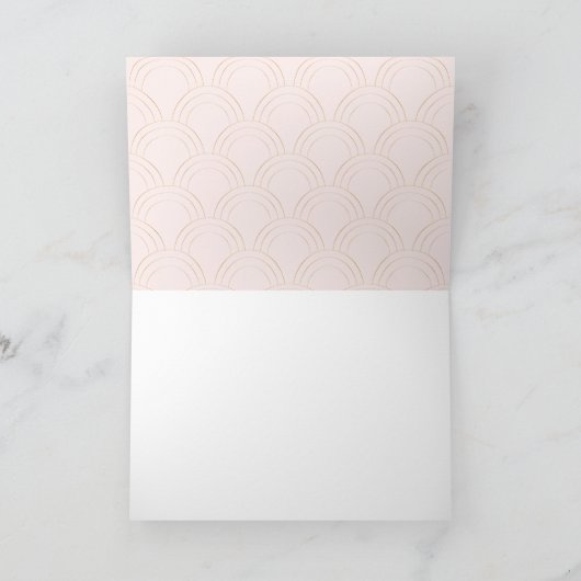 Happy Chinesisch Neujahrsblumen Dekoration Karte (Innenseite)