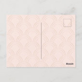 Happy Chinesisch Neujahrsblumen Dekoration Postkarte (Rückseite)