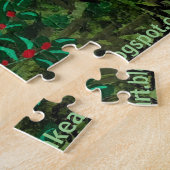 Happy Chipmunk in Fern Puzzle (Seite)