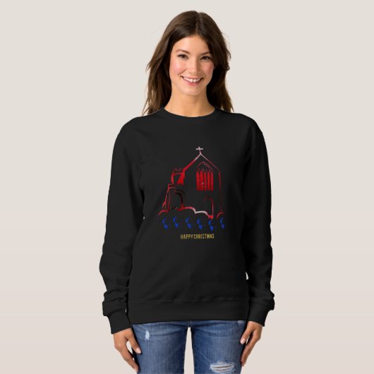 Happy Chistmas Sweatshirt (Vorne ganz)