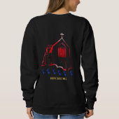 Happy Chistmas Sweatshirt (Rückseite)