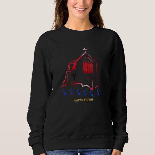 Happy Chistmas Sweatshirt (Vorderseite)