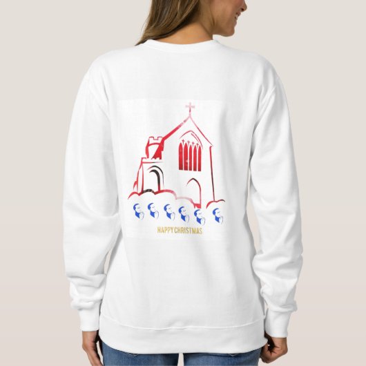 Happy Chistmas Sweatshirt (Rückseite)