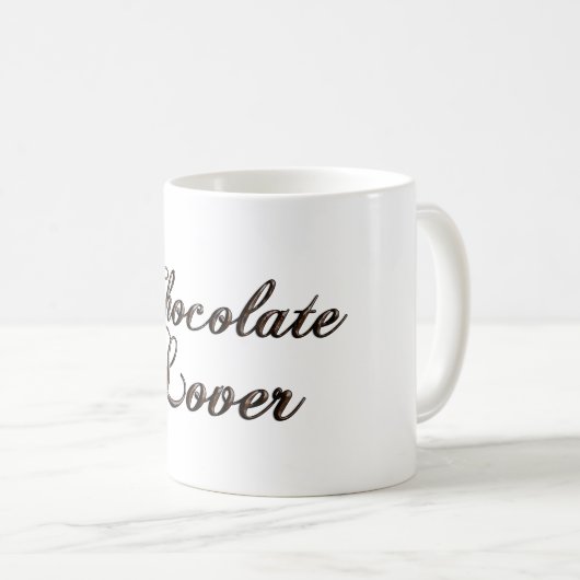 Happy Chocolate Day Chocolate Lover Kaffeetasse (VorderseiteRechts)