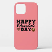 Happy Chocolate Day, Chocolate Lover's Joyful Case-Mate iPhone Hülle (Rückseite)