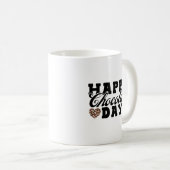 Happy Chocolate Day, Chocolate Lover's Joyful Kaffeetasse (VorderseiteRechts)
