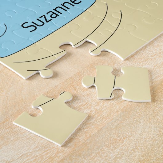 Happy Chocolate Mattierte Donut & Coffee Tasse: Puzzle (Seite)