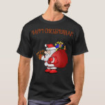 Happy Chrismukkah Blended Family Holiday T - Shirt<br><div class="desc">Herzlichen Glückwunsch Chrismukkah Blended Family Holiday T - Shirt.</div>