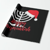 Happy Chrismukkah Funny Hanukkah und Weihnachten Geschenkpapier (Ungerollt)