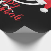 Happy Chrismukkah Funny Hanukkah und Weihnachten Geschenkpapier (Ecke)