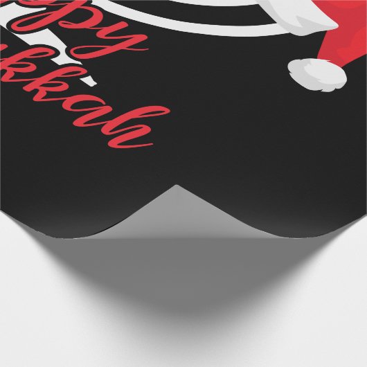 Happy Chrismukkah Funny Hanukkah und Weihnachten Geschenkpapier (Ecke)
