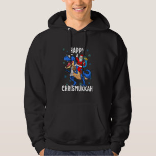 Happy Chrismukkah Funny Hanukkah Weihnachten Juden Hoodie