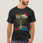Happy Chrismukkah Funny Jewish Hanukkah Jew Family T-Shirt<br><div class="desc">Funny Hannukah Feiertag für Frauen, Männer und Kinder. Suchen Sie die beste Hanukkah Grafik für männliche Erwachsene? Dann holen Sie sich diese jüdische lustige Hanukkah Holiday Grafik für Männer, Frauen.</div>