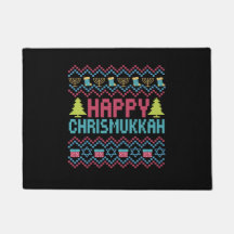 Happy Chrismukkah Funny Jewish Ugly Sweater Gesche