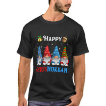 Happy Chrismukkah Gnomes Christmas Hanukkah