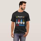 Happy Chrismukkah Gnomes Christmas Hanukkah T-Shirt (Vorne ganz)