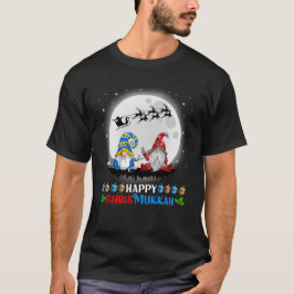 Happy Chrismukkah Gnomes Christmas Hanukkah T-Shirt