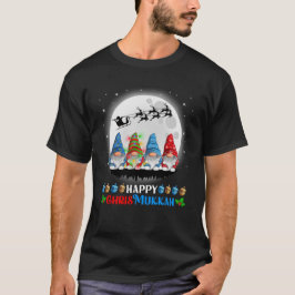 Happy Chrismukkah Gnomes Christmas Hanukkah T-Shirt