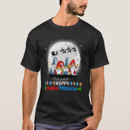 Happy Chrismukkah Gnomes Christmas Hanukkah T-Shirt