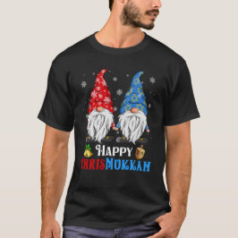 Happy Chrismukkah Gnomes Christmas Hanukkah T-Shirt